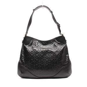 Gucci Hobo Horsebit Bag leather black